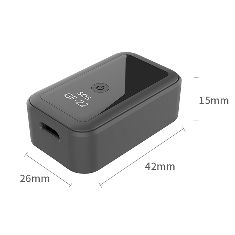 ouchuangbo GF-22 WIFI GPS Smart Tracker For Car Motorcycle Child Vehicle  Locator Shock Alarm