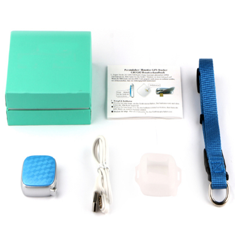 ouchuangbo Mini GPS Tracker Children SOS Voice Monitor  Pet   Track Low Battery Alert Key Chain