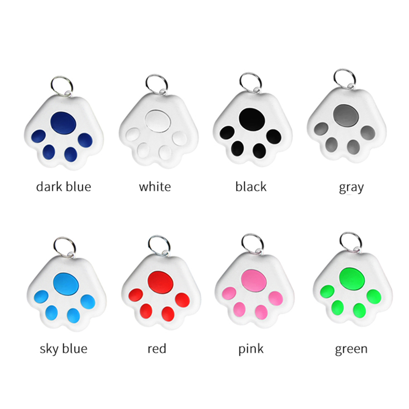 ouchuangbo Pet Smart GPS Tracker Mini Waterproof Bluetooth Locator for Car Wallet Key Collar