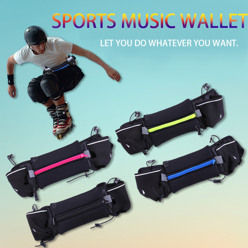outdoor movement kettle pockets waterproof Anti-theft Mobile phone bag waterproof  Multifunction