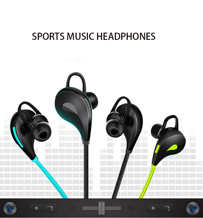 wireless Ears  music  Bluetooth headset4.1 General Ear plug type Hanging ear style Run movement type