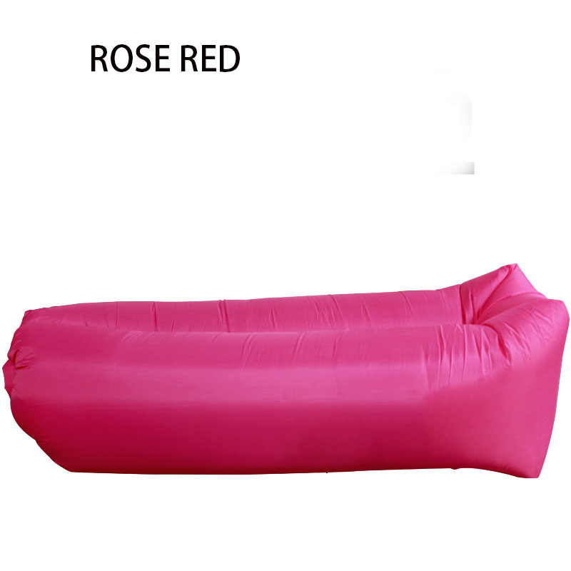 Square outdoor Beach Inflatable sofa  Foldable rinse Single and double lazy Nap artifac