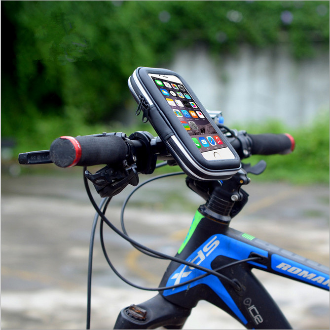 bicycle Mobile phone General water-proof bag navigation Car Mobile phone bag waterproof Stent