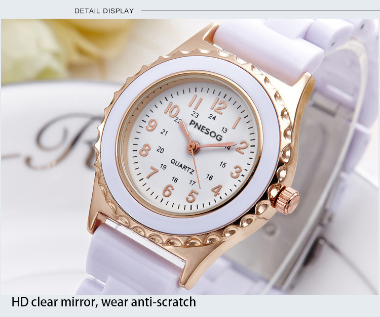 High end fashion trend ceramics Female table Ms Watch Couple table
