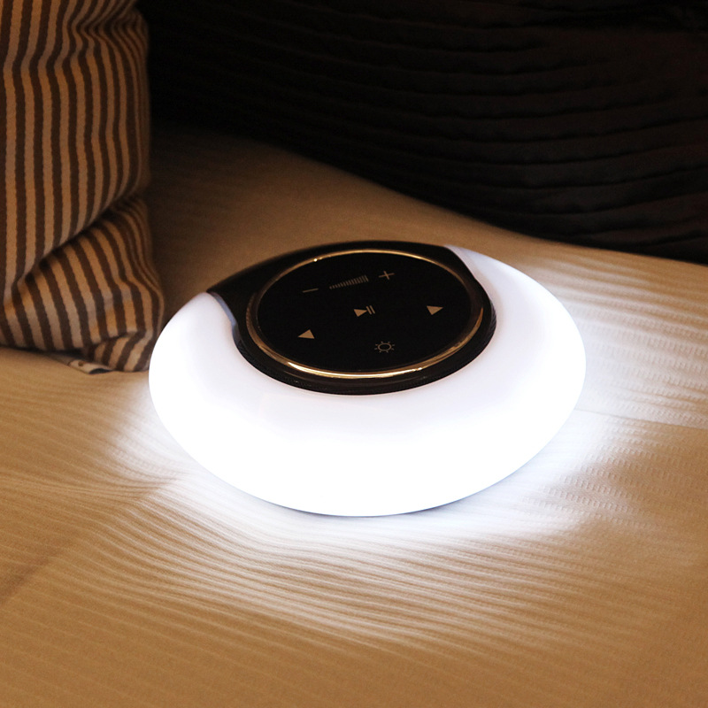 Charge Bluetooth Speaker lights Subwoofer Mobile phone wireless Mini sound Portable Small steel gun