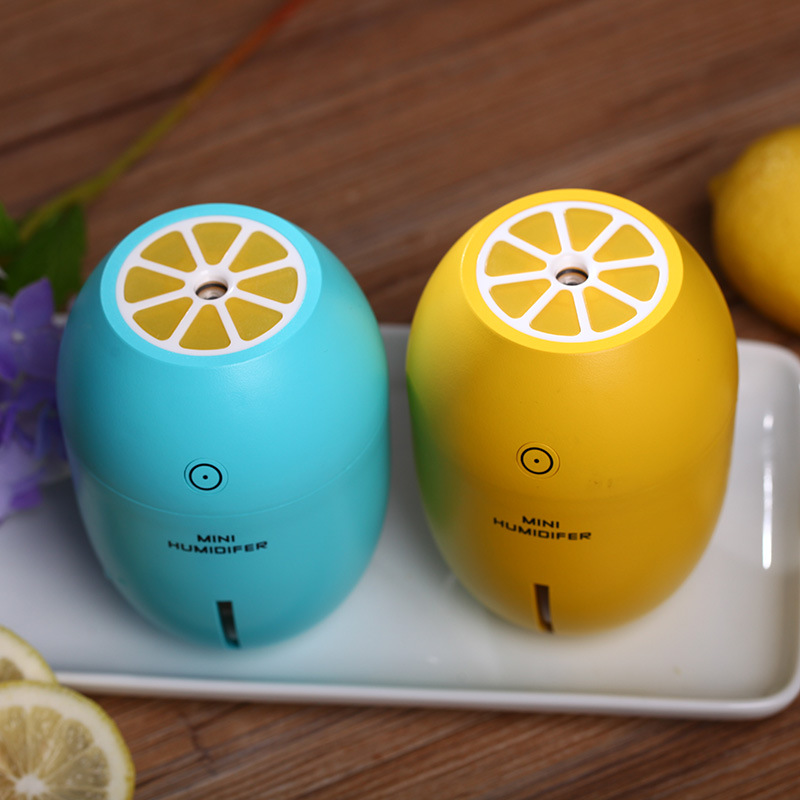 Lemon Humidifier Colorful Humidifier  Home Office Desktop Humidifier Night light