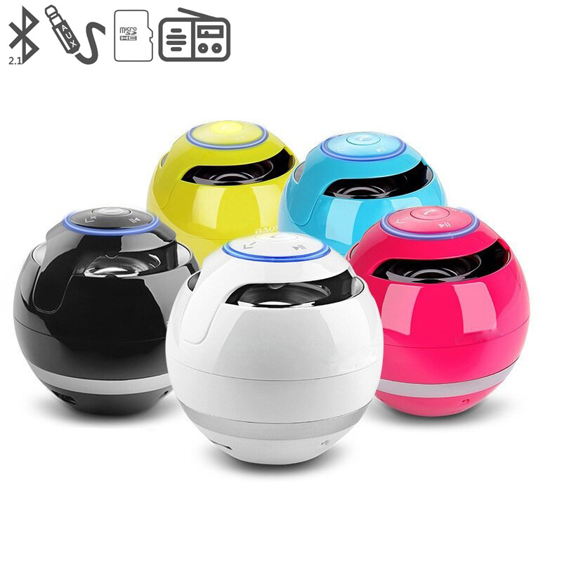 Wireless Bluetooth Speaker Portable Mini bass Card Radio Small Speakers Mobile Phone Sound