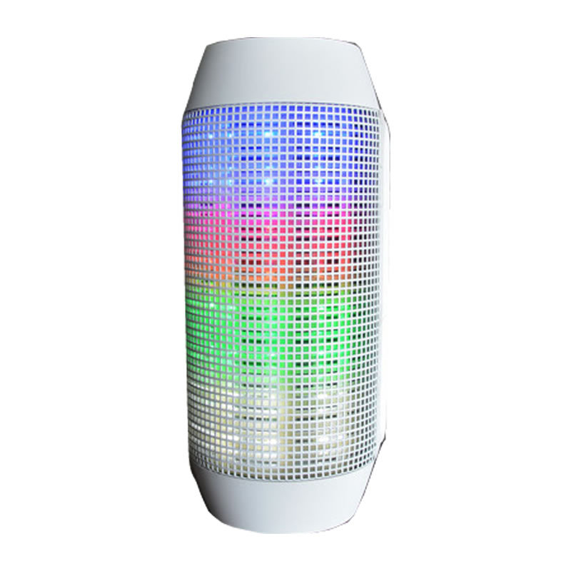 Music Pulsation Colorful Wireless Bluetooth Speaker LED Lights Card Sound Portable Bass