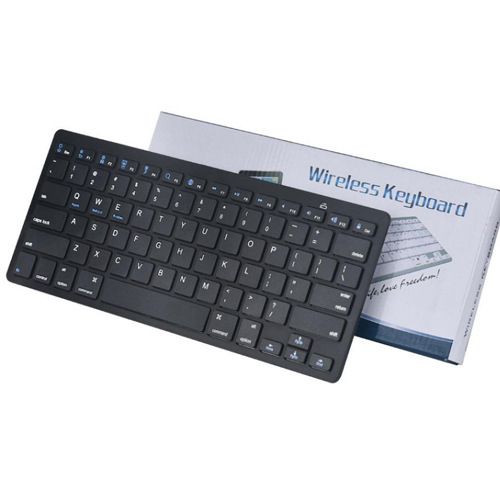 Bluetooth Keyboard Ultra thin Portable Mini wireless Keyboard  Flat Multimedia Computer Keyboard