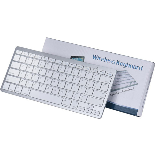 Bluetooth Keyboard Ultra thin Portable Mini wireless Keyboard  Flat Multimedia Computer Keyboard