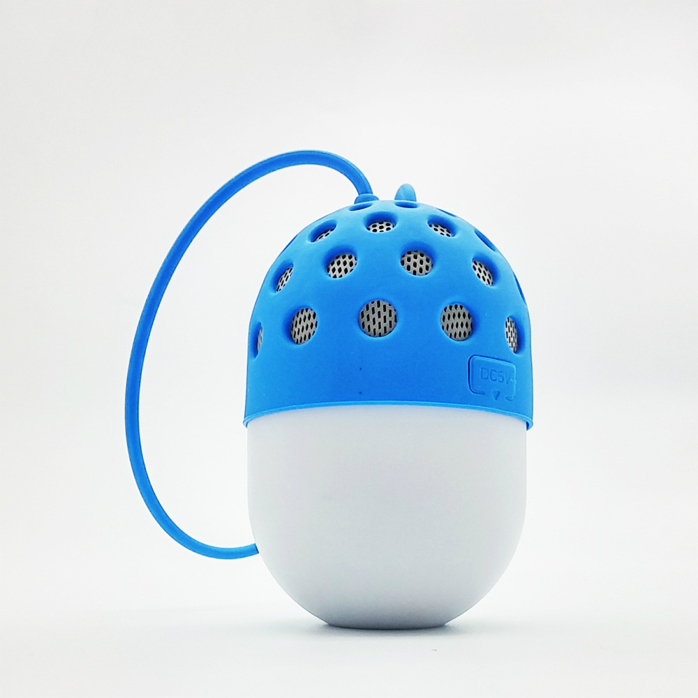 Wireless Bluetooth Speaker Colorful LED Lights Outdoor Waterproof Portable Mini lantern Small Sound