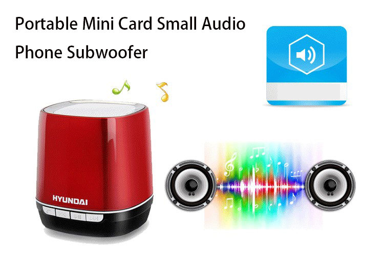 Outdoor Wireless Receive Bluetooth Speaker Portable Mini Card Small Sound Mobile Phone Bass