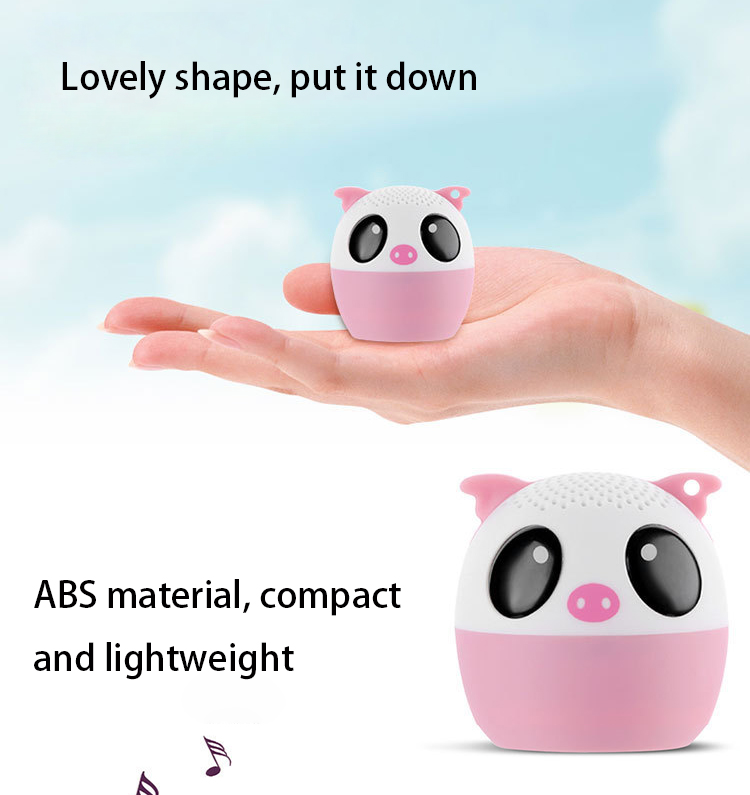 Wireless Mini Cartoon Bluetooth Speaker Outdoor Portable Small Sound Mobile Phone MINI Bass