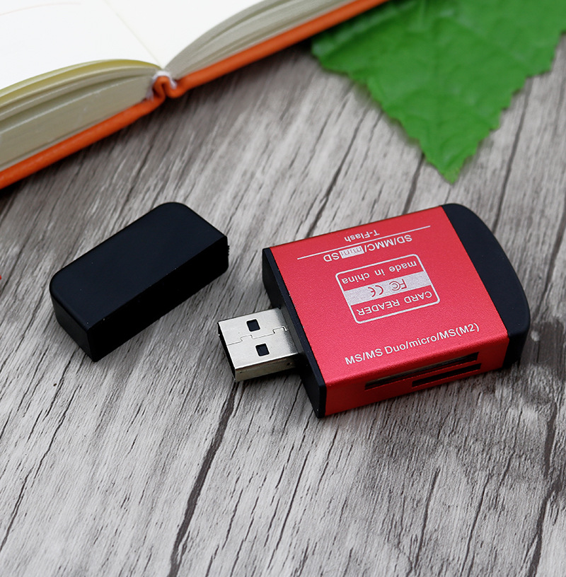 Four in One High Speed Card Reader   Multifunction TF Micro SD Card Mobile Phone Camera Memory Card