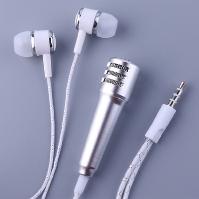 Mobile Phone Microphone K Song dedicated Mini Microphone With Headphones just Sing