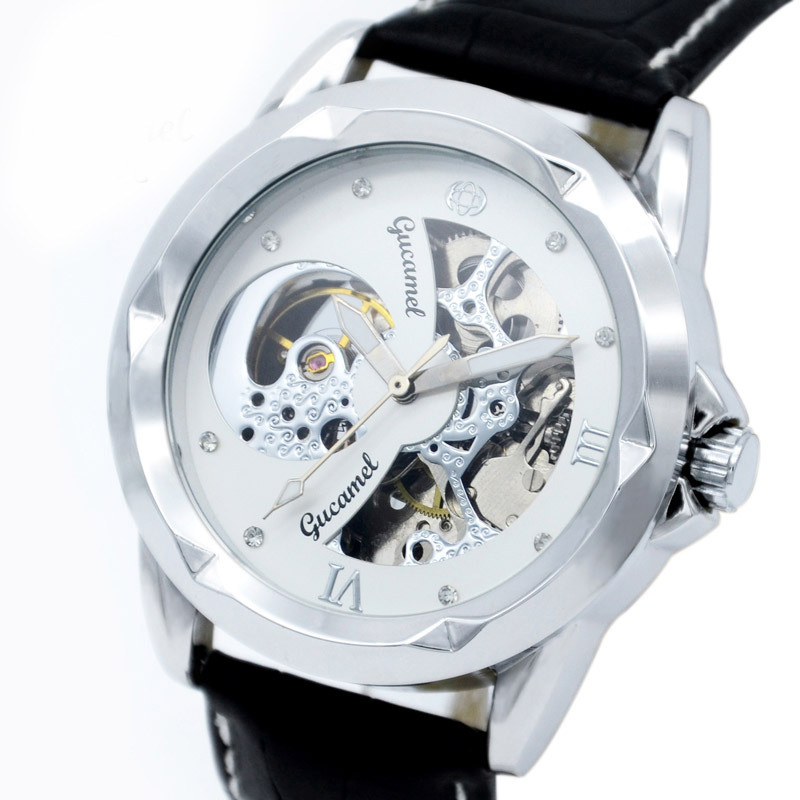 High end Men Hollow Watch Fashion Business Fully Automatic Mechanical Watch