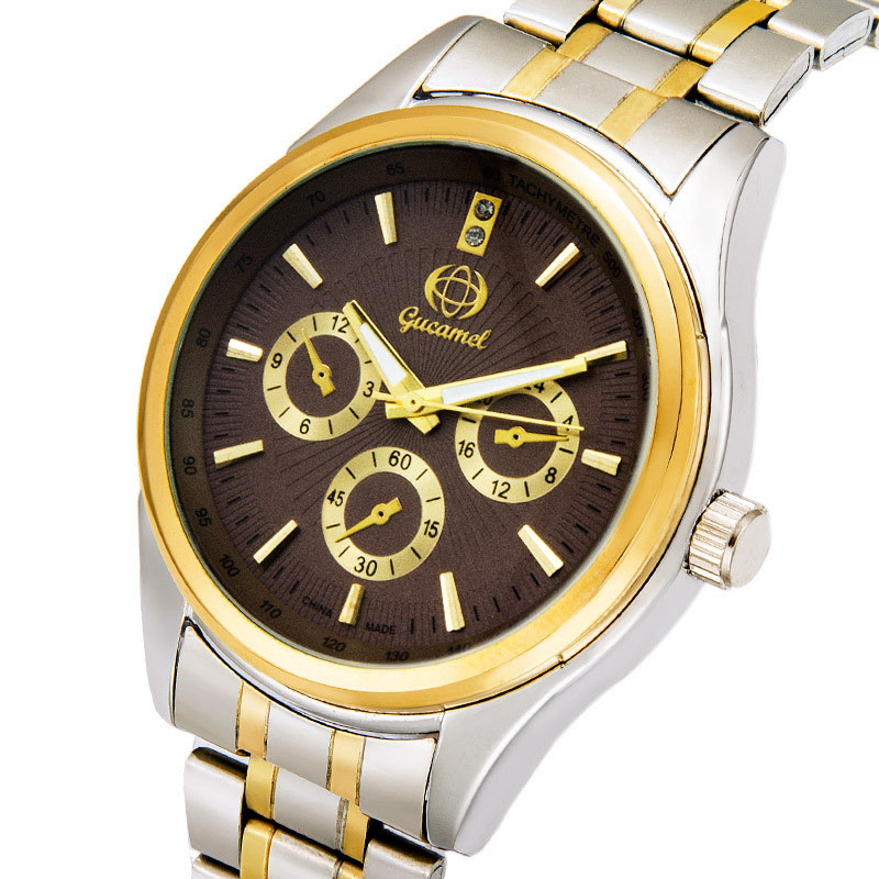 Couple Watch Korean Version Fashion Steel Strip Quartz Waterproof Trend Men and Women Watch