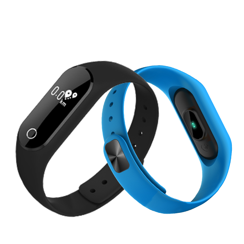 intelligent wristband touch screen dynamic Heart rate monitor Calories Step movement wristband