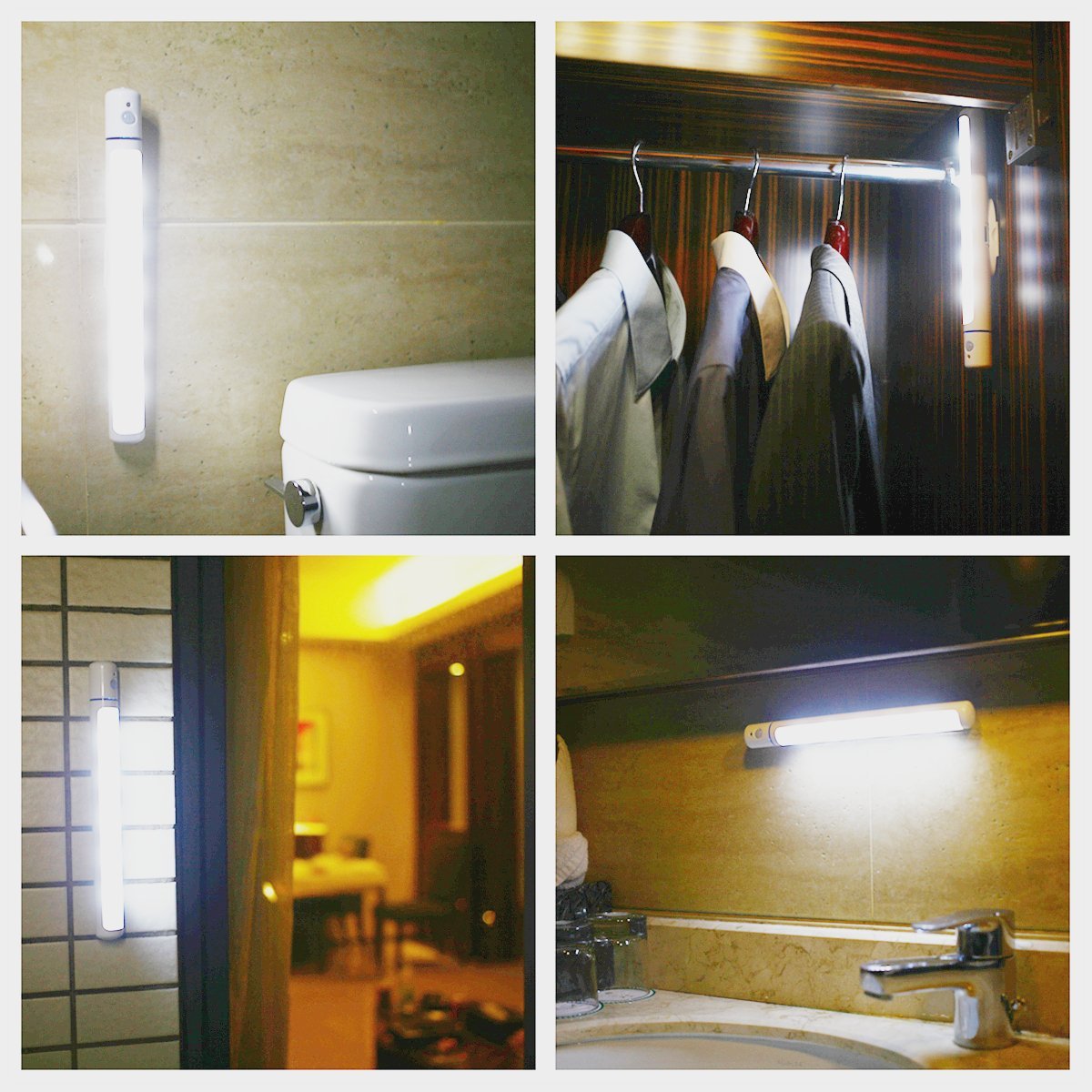 Human Body Induction Night Light LED Qardrobe Sensor light Intelligent Home Inductionn