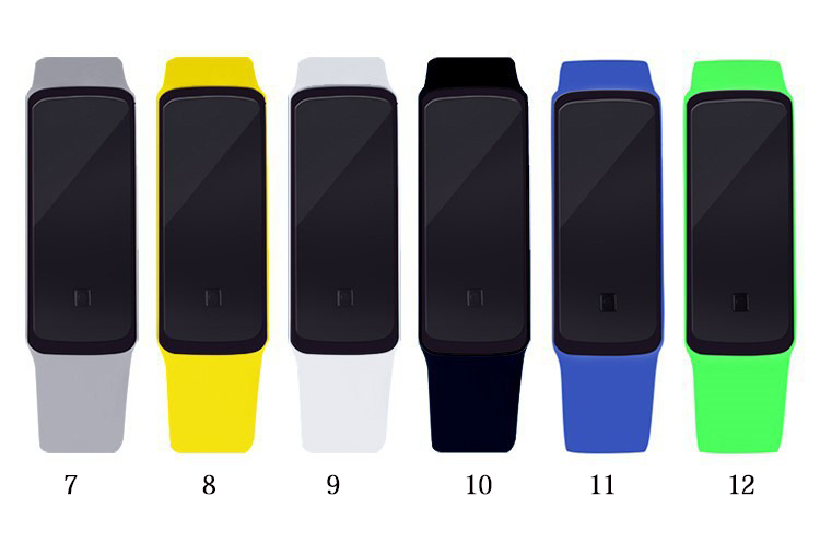 LED  Wristband Watch Waterproof Movement Touch Table men and Women Student Couple digital Watch