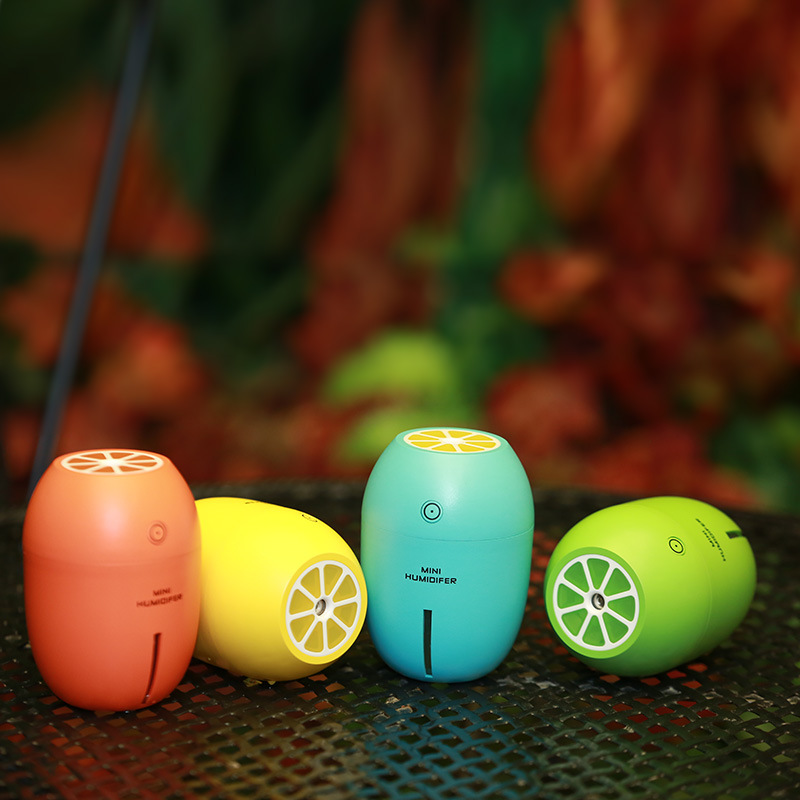 Lemon Humidifier Colorful Humidifier  Home Office Desktop Humidifier Night light
