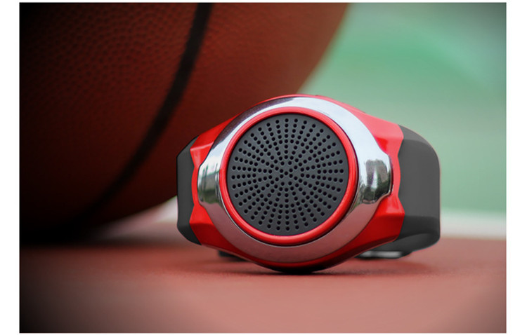 Watch Bluetooth Speaker Outdoor Movement Handsfree Colorful LED Flashing lights Small Sound