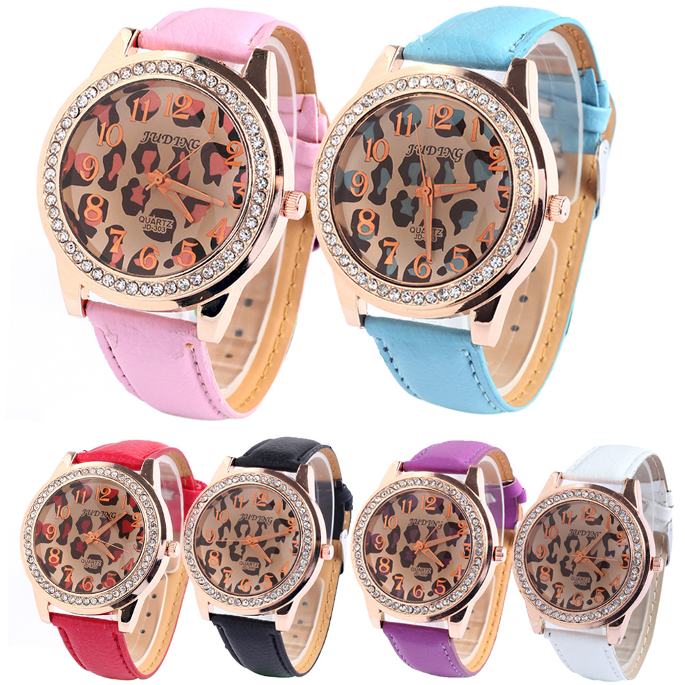 Fashion men and women Watch  Geneva Couple Silica gel fashion trend Watch