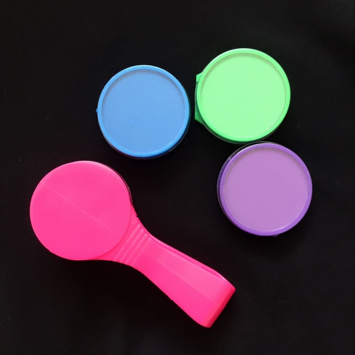 One-time Four-color Hair coloring Powder Hair coloring Powder folder  Hair coloring tool