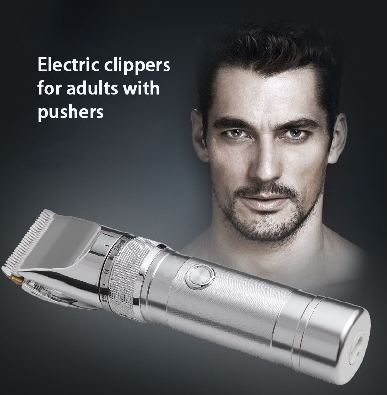 Child Hairdresser Mute Charge Moving scissors hair Shaving knife Clippers adult Pusher