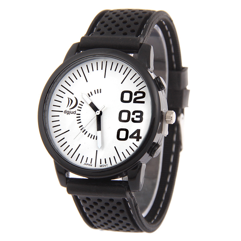 Sports Car Watch Route Racing Watch Silica Gel Watch  Fashion Leisure Watch