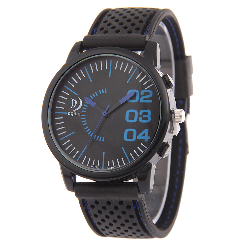 Sports Car Watch Route Racing Watch Silica Gel Watch  Fashion Leisure Watch