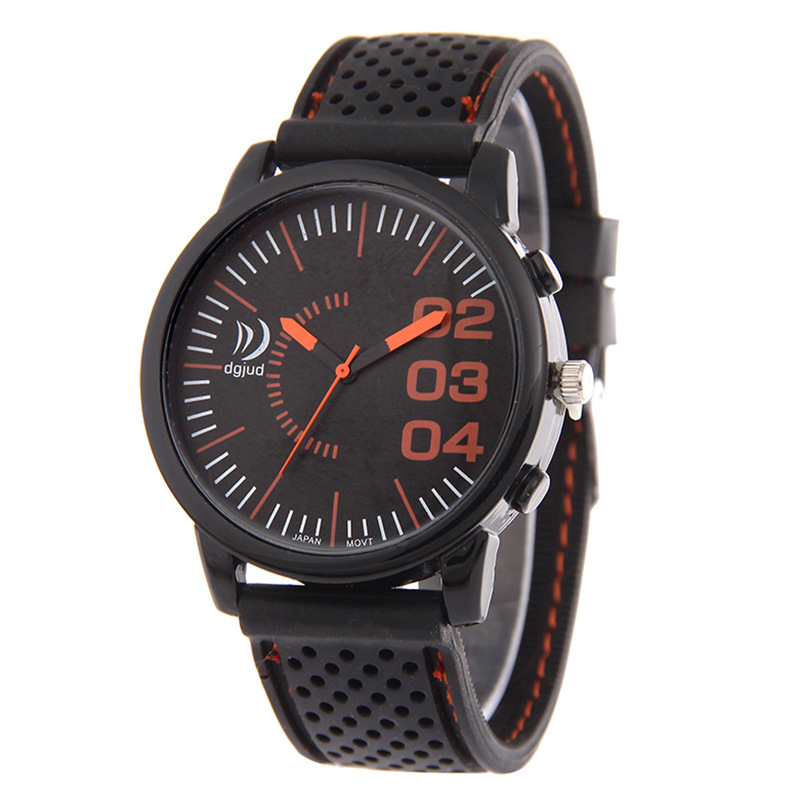 Sports Car Watch Route Racing Watch Silica Gel Watch  Fashion Leisure Watch