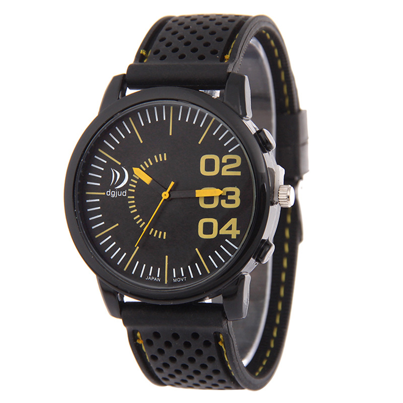 Sports Car Watch Route Racing Watch Silica Gel Watch  Fashion Leisure Watch
