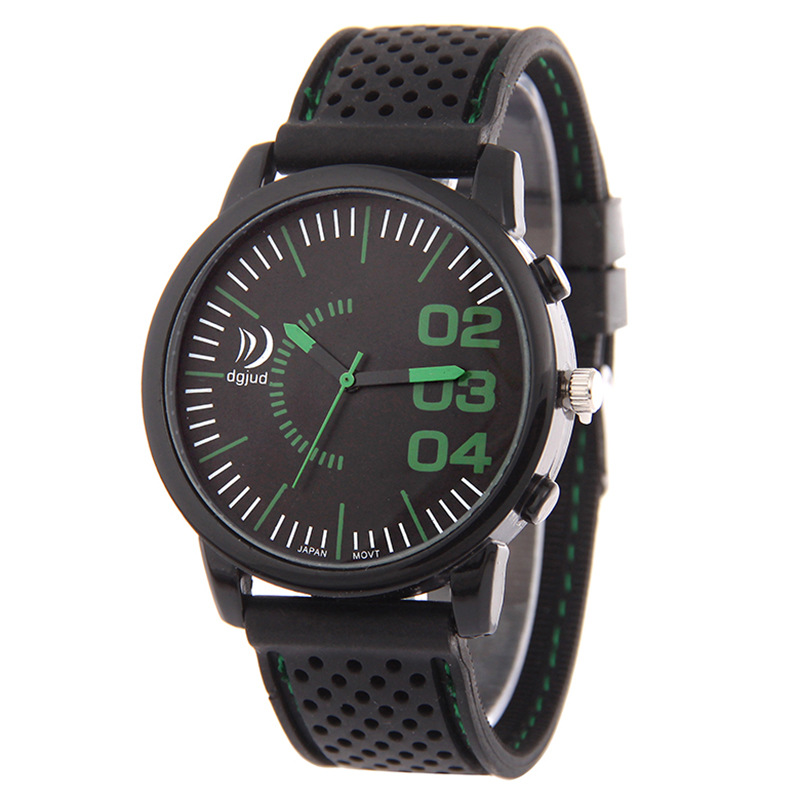 Sports Car Watch Route Racing Watch Silica Gel Watch  Fashion Leisure Watch