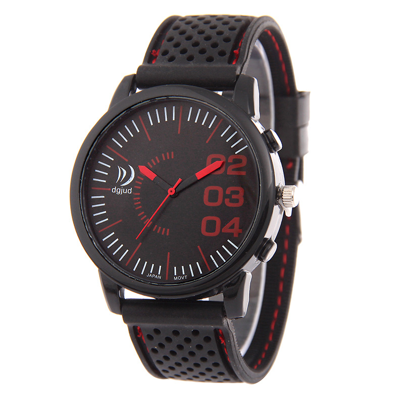 Sports Car Watch Route Racing Watch Silica Gel Watch  Fashion Leisure Watch