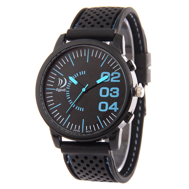 Sports Car Watch Route Racing Watch Silica Gel Watch  Fashion Leisure Watch