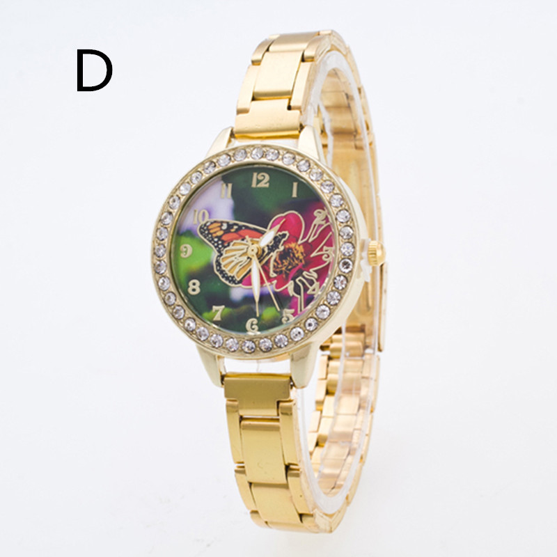 The New Diamond Bracelet Bracelet Watch Fine Steel Belt Female Jewelry Fashion Watch