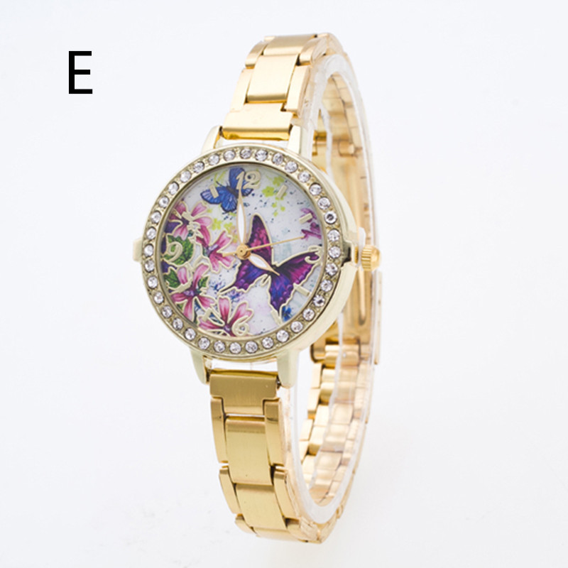 The New Diamond Bracelet Bracelet Watch Fine Steel Belt Female Jewelry Fashion Watch