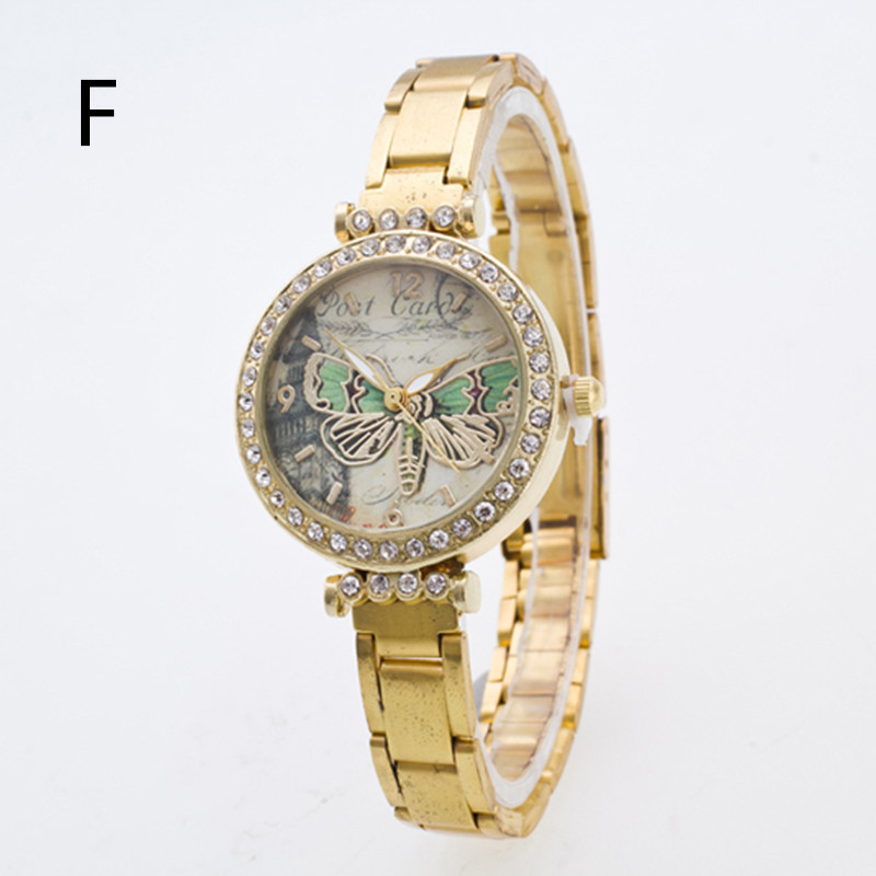 The New Diamond Bracelet Bracelet Watch Fine Steel Belt Female Jewelry Fashion Watch