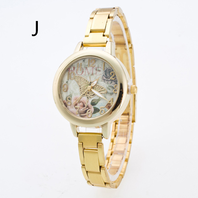 The New Diamond Bracelet Bracelet Watch Fine Steel Belt Female Jewelry Fashion Watch