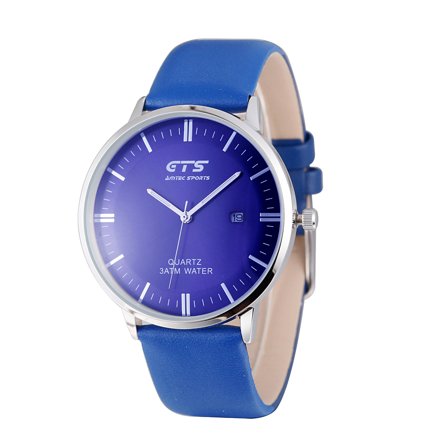 Excellent Product Waterproof Student Simple Watch  Fashion Business With Calendar Belt Watch