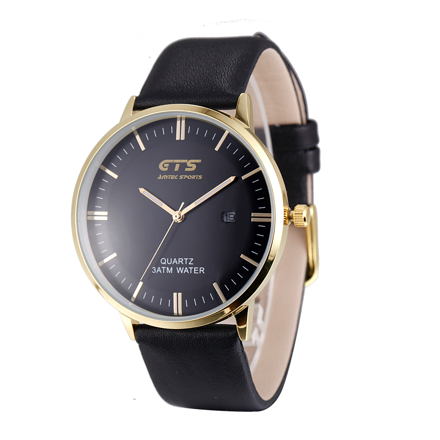 Excellent Product Waterproof Student Simple Watch  Fashion Business With Calendar Belt Watch