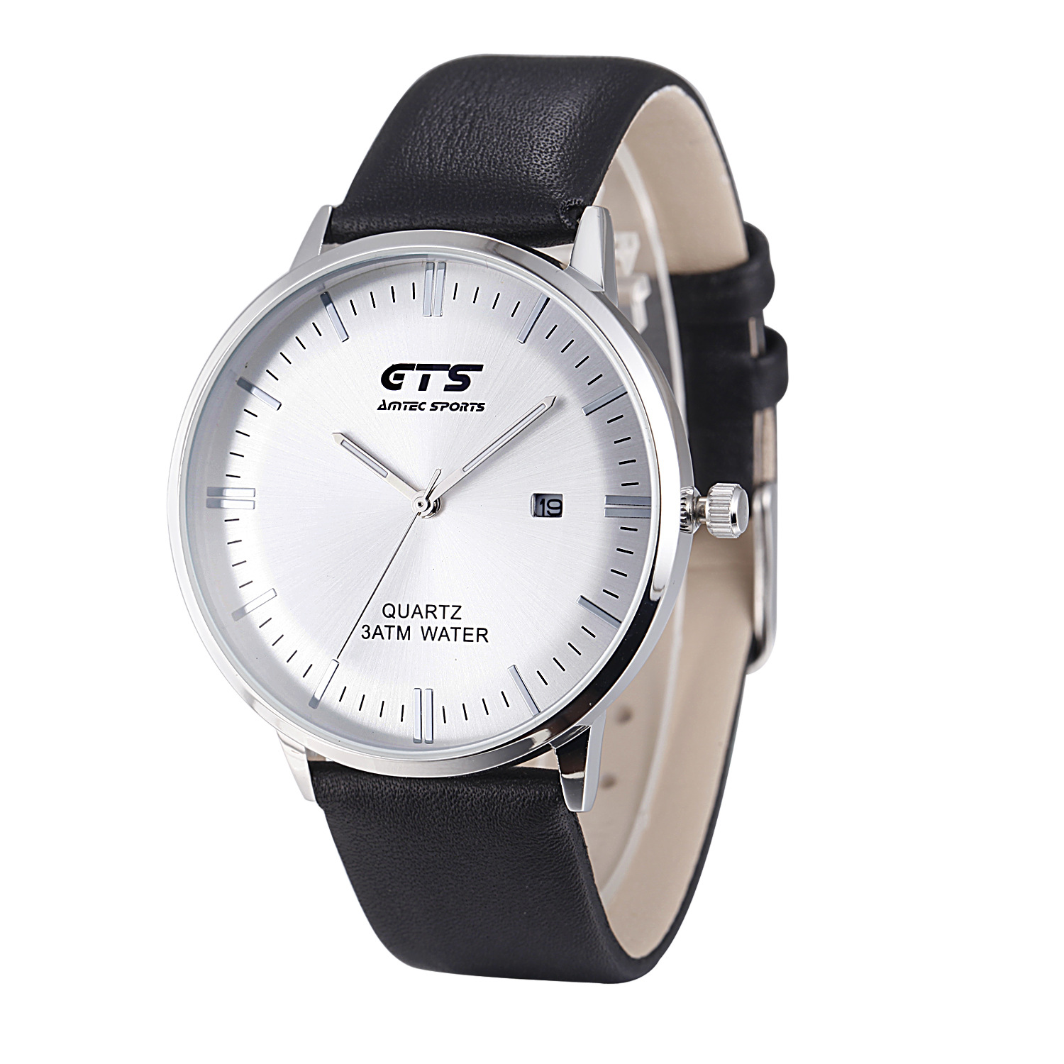 Excellent Product Waterproof Student Simple Watch  Fashion Business With Calendar Belt Watch