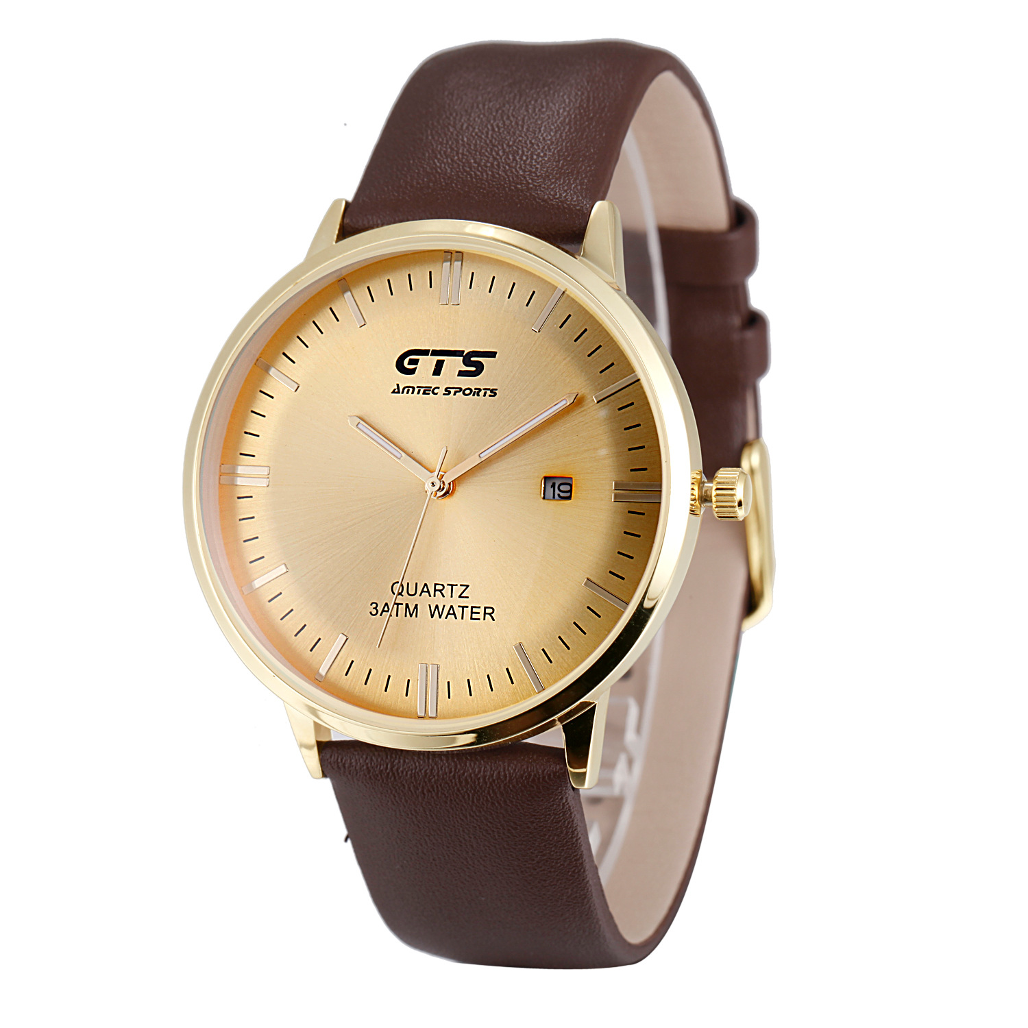 Excellent Product Waterproof Student Simple Watch  Fashion Business With Calendar Belt Watch
