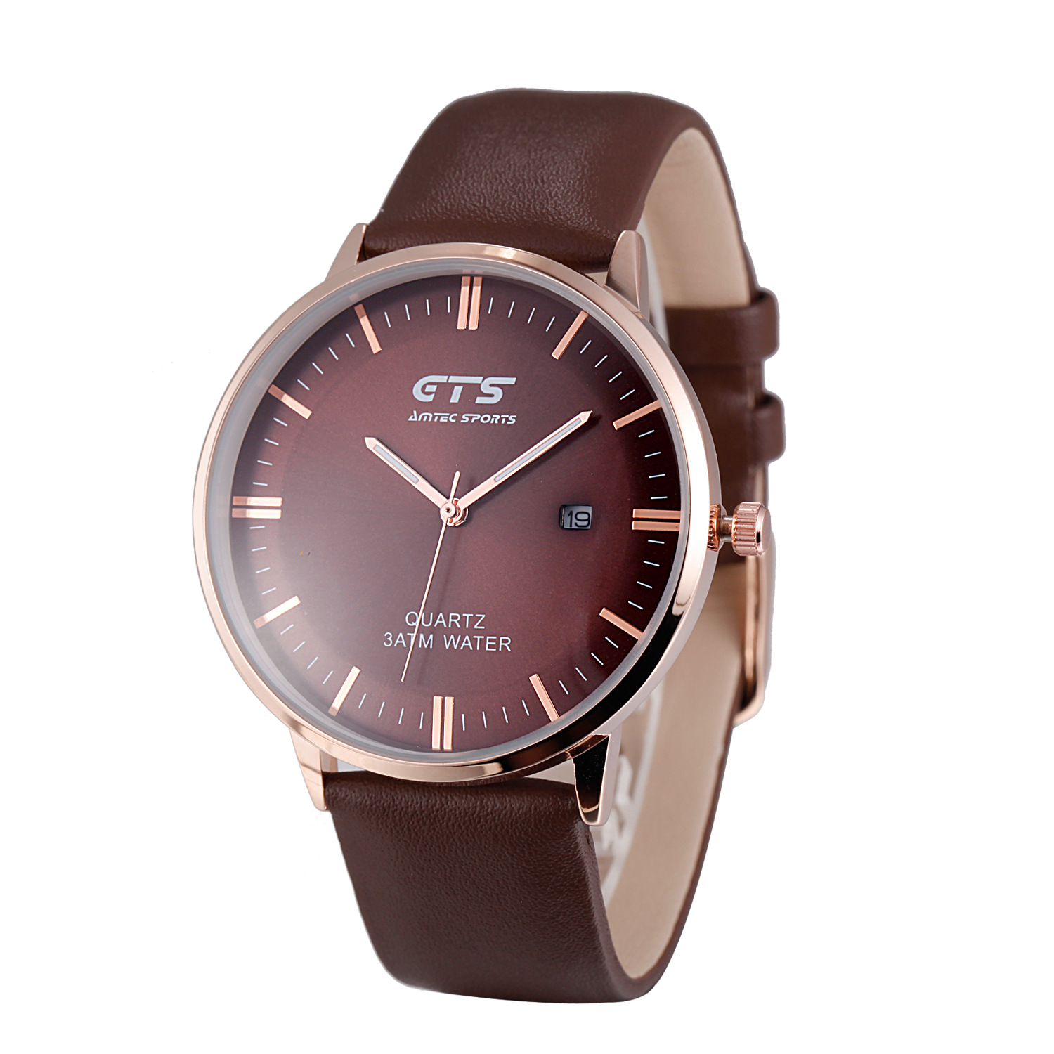 Excellent Product Waterproof Student Simple Watch  Fashion Business With Calendar Belt Watch