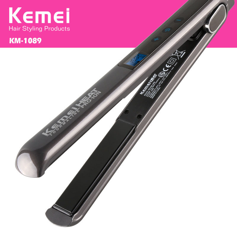 Touch screen ceramics Negative ions Hair care Straightener Straight hair Plywood  Perm