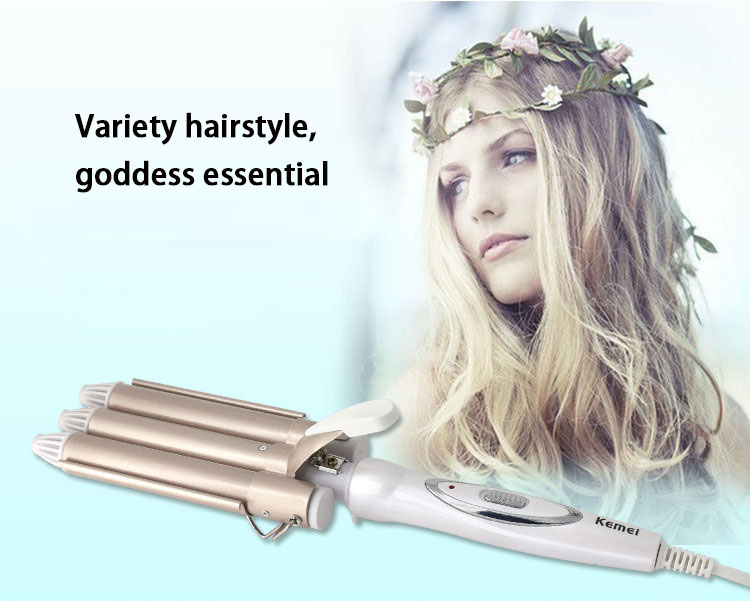 Hair Curler Wholesale Cake Rolls Three Sticks Egg Head Hair Curler Egg Roll Sticks