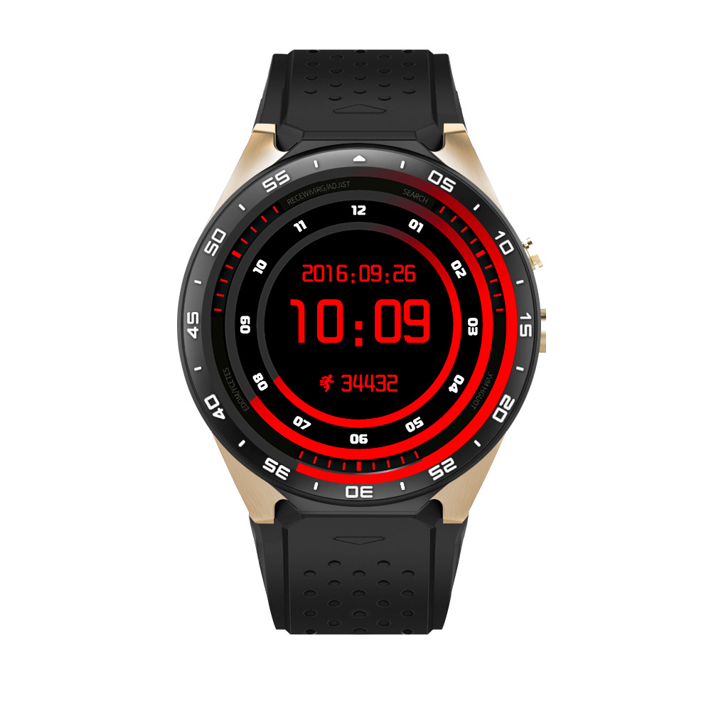Intelligent Round screen Bluetooth Watch Step Heart rate Positioning HD screen wristband