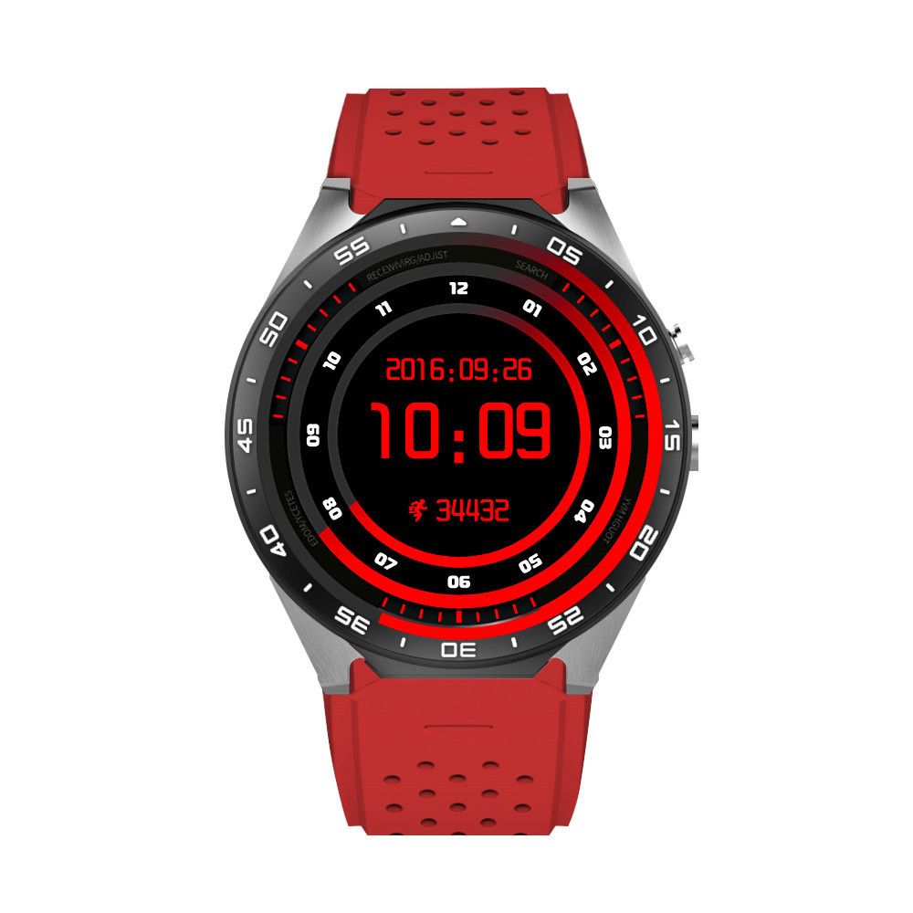 Intelligent Round screen Bluetooth Watch Step Heart rate Positioning HD screen wristband