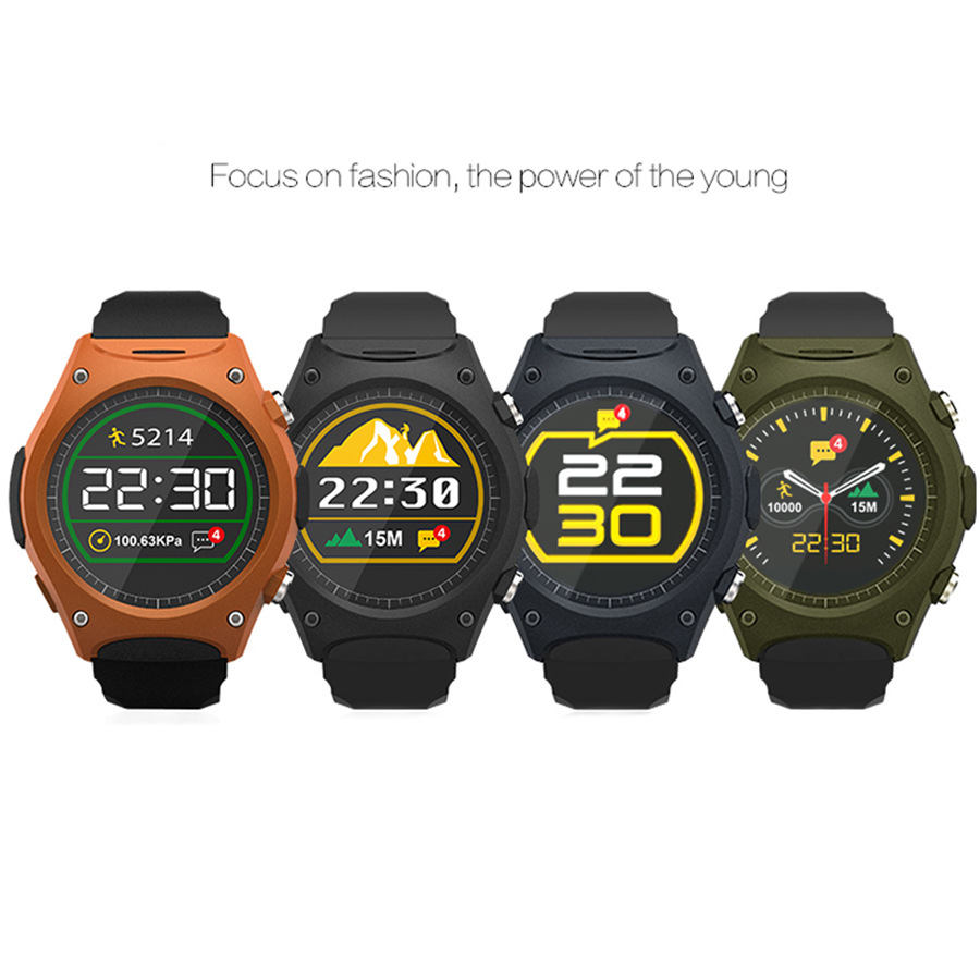 Intelligent Watch Step Heart Rate Test Altitude Air Pressure Compatible Ios Andrews Wristband